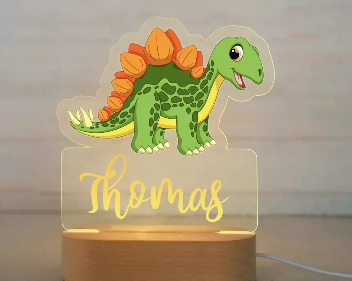 Personalized kids' lamp