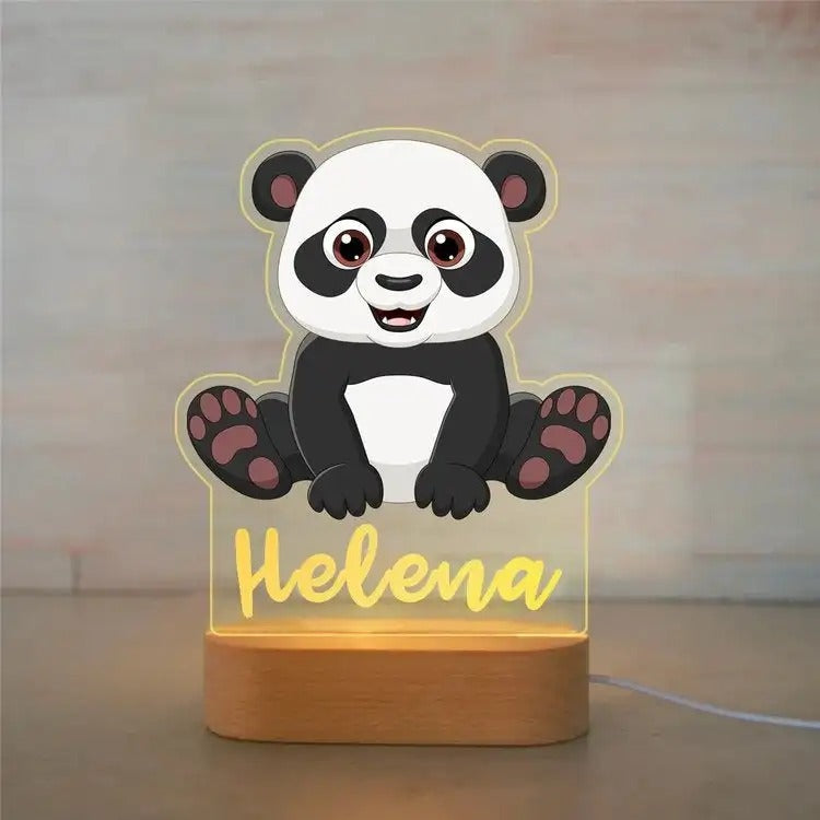 Personalized kids' lamp