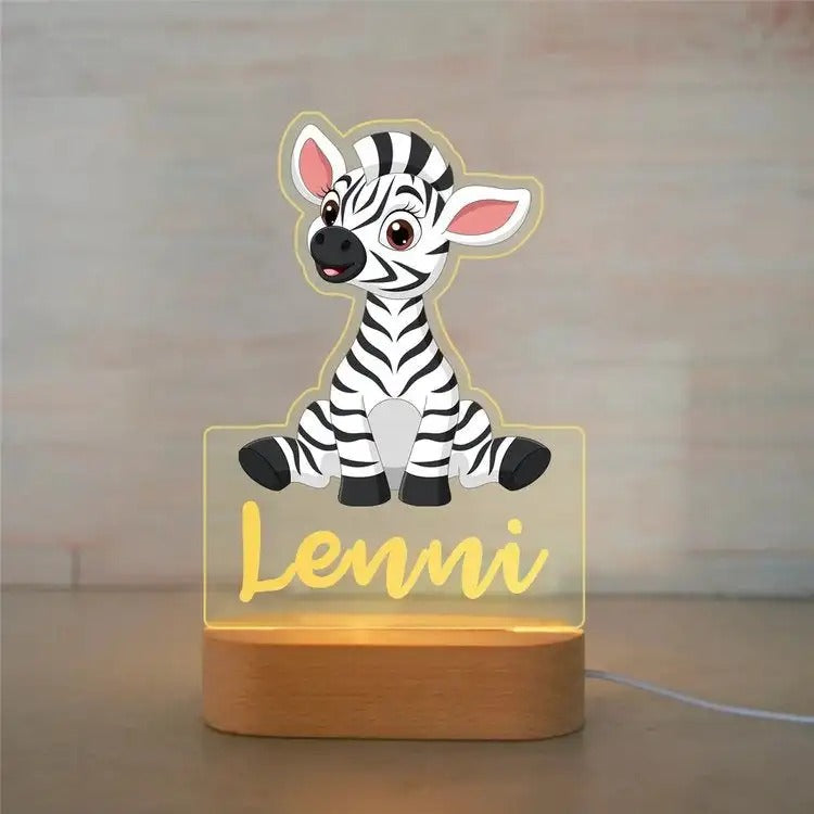 Personalized kids' lamp