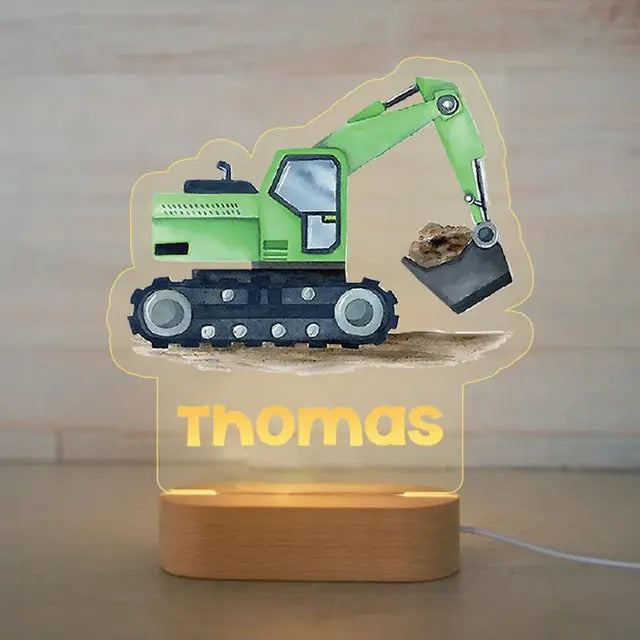 Personalized kids' lamp