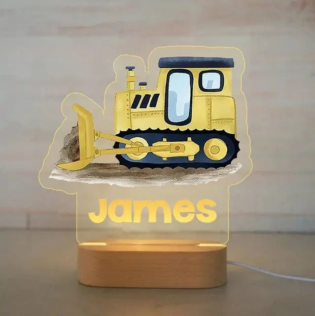 Personalized kids' lamp