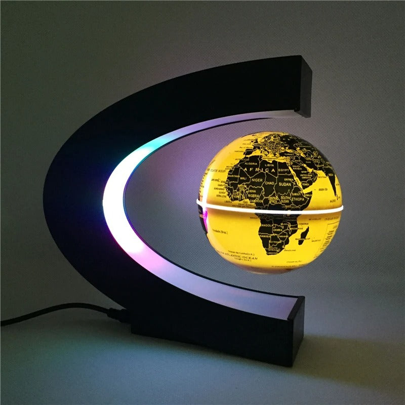 Levitating Lamp Globe World Map